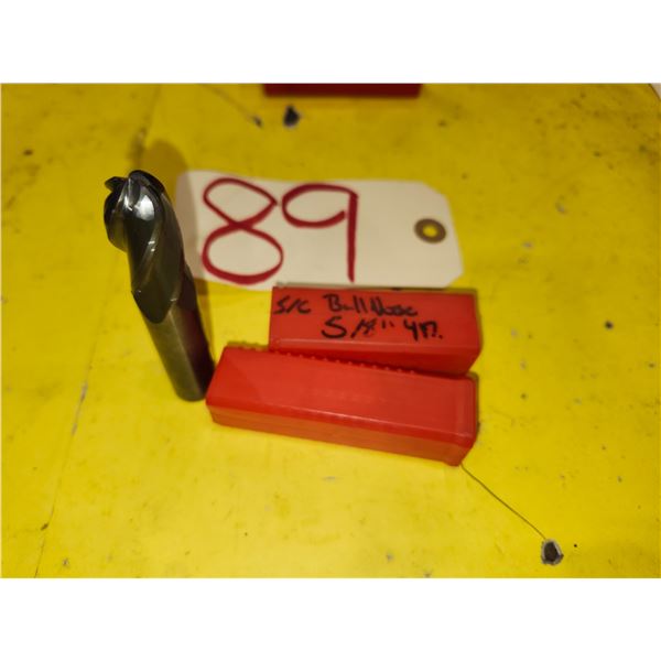 Solid Carbide BallNose End Mill 5/8" 4fl.