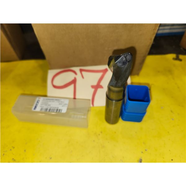 DEBOER Tool Carbide End Mill 20mm 2fl. R. 4mm