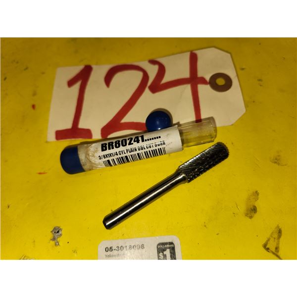 GARRYSON Carbide Burr shank 1/4" for hard steel / Stainless