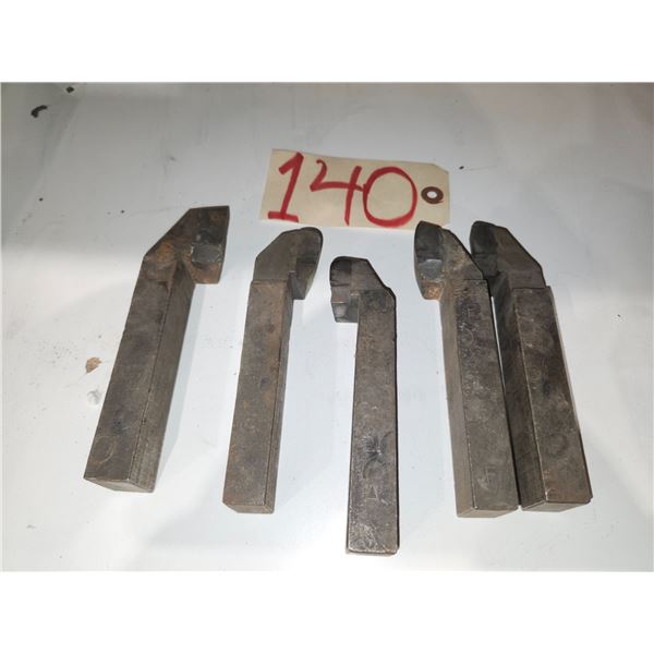 Lot(6) of Carbide Tip Tool Bit