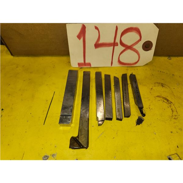 Lot(7) of Assorted HSS Tool Bit