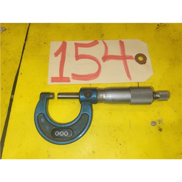 KAR Micrometer 0-1"