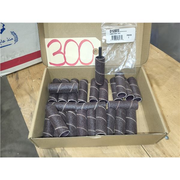 Box(25) of Spiral Band 3/4" x 2"1/2 with Mandrel Rubber Drum 3/4" x 2"
