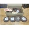 Image 1 : Box(12) of FlapWheel 4" x 1"3/16 x 1/4" Gr.40-180-240-320