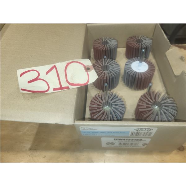 Box(10) of FlapWheel 2"1/2 x 1"1/2 x 1/4" Gr.150