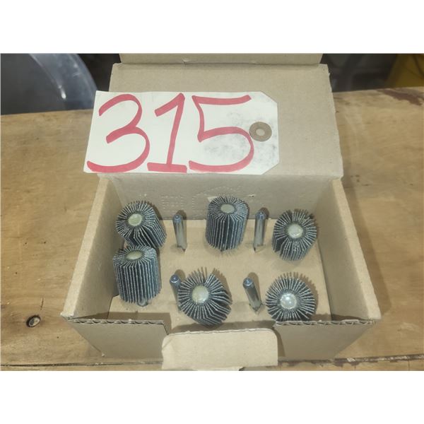 Box(10) of FlapWheel 1" x 1" x 1/4" Gr.80