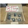 Image 1 : Box(10) of FlapWheel 1" x 1" x 1/4" Gr.80