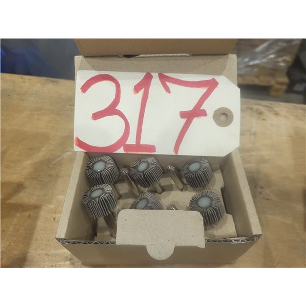 Box(10) of FlapWheel 3/4" x 1/2" x 1/4" Gr.80