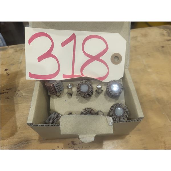 Box(10) of FlapWheel 3/4" x 1/2" x 1/4" Gr.320