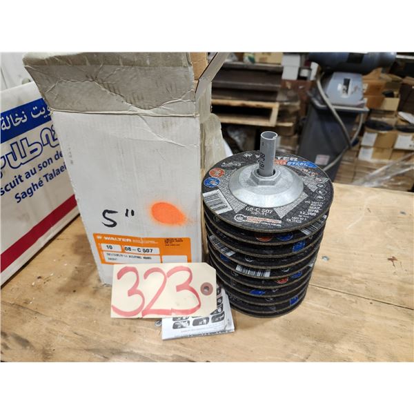 Box(10) of Walter All Steel Disc 5"