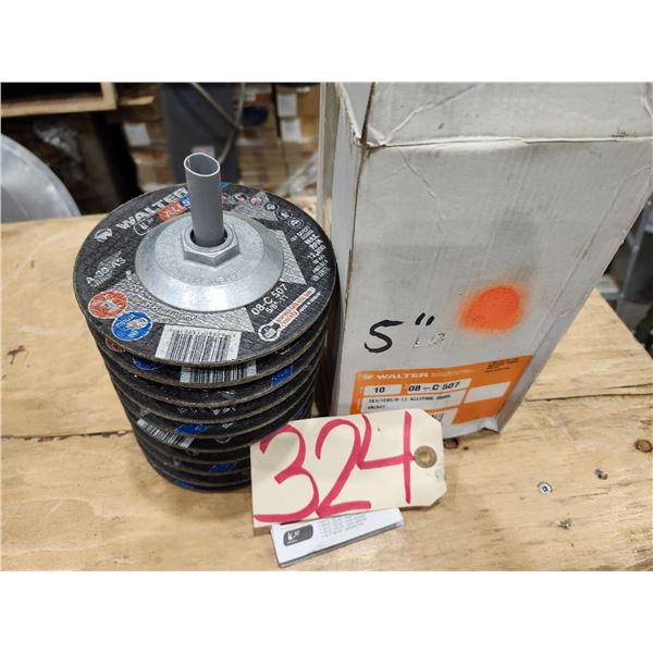 Box(10) of Walter All Steel Disc 5"