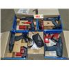Image 1 : Lot(4) of BOSCH Exact 6 Cordless Drill 9,6v with Charger
