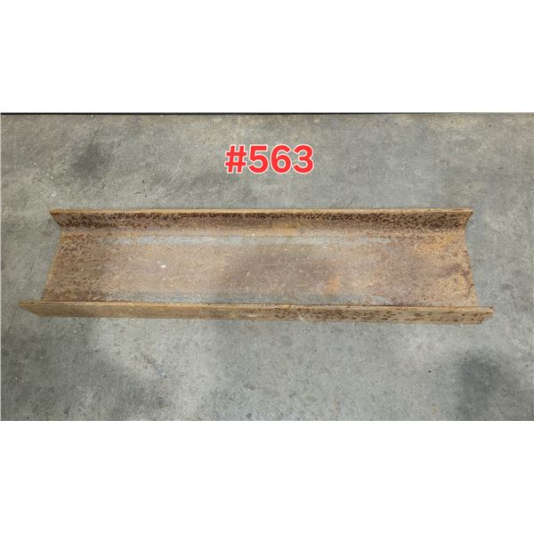 U-Beam 24"1/4 x 6" x 3/8"