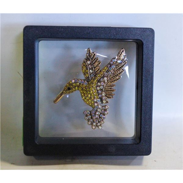 NEW HUMMINGBIRD BIRD ENAMELS BIRD WITH
