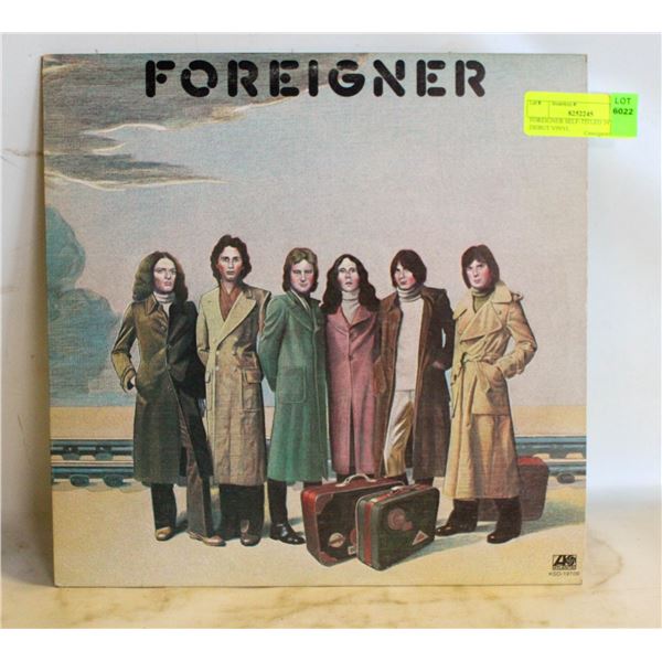 FOREIGNER SELF-TITLED 1977 DEBUT VINYL