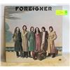 Image 1 : FOREIGNER SELF-TITLED 1977 DEBUT VINYL