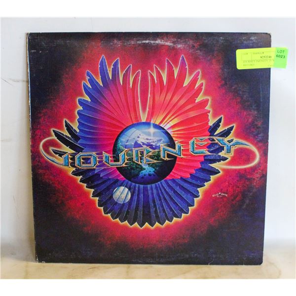 JOURNEY INFINITY 1978 VINYL RECORD