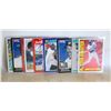 Image 1 : 10 VINTAGE BASEBALL CARDS LOT: BO JACKSON,
