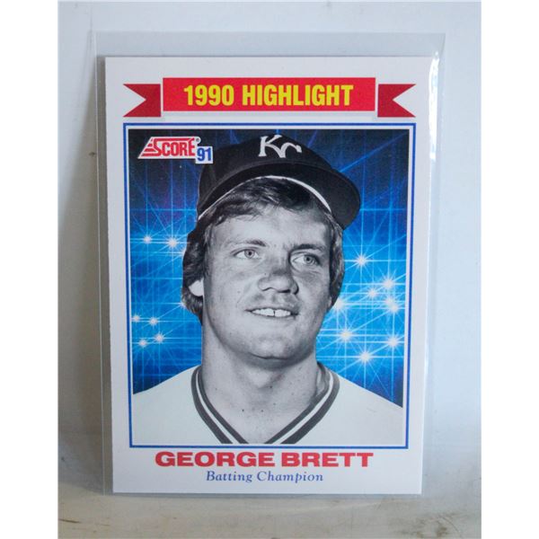 GEORGE BRETT 769 BATTING CHAMPION