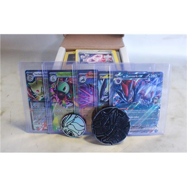 200 POKEMON CARD LOT + 5 TOP LOADERS