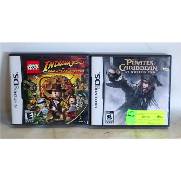 LEGO INDIANA JONES & PIRATES CARIBBEAN NINTENDO