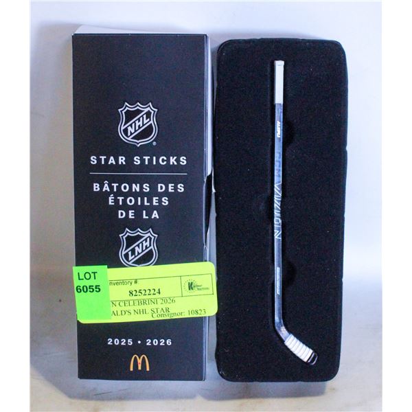 MACKLIN CELEBRINI 2026 MCDONALD'S NHL STAR