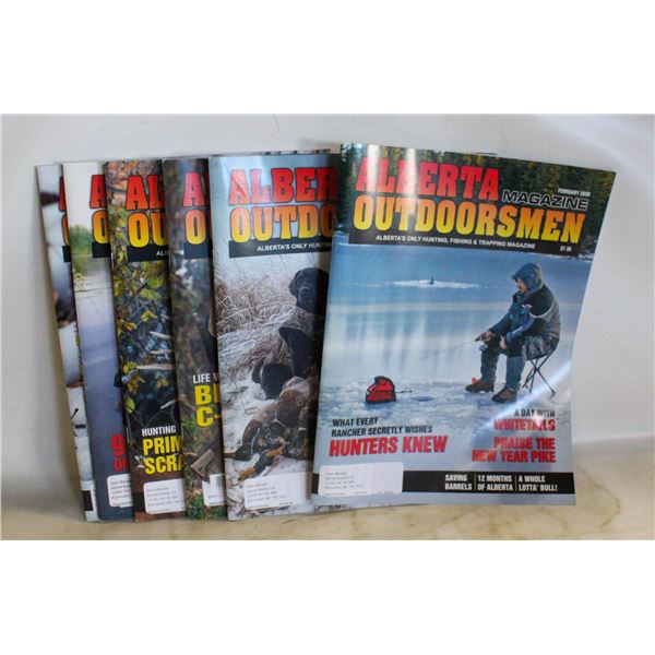 6 ALBERTA OUTDOORSMEN MAGAZINES