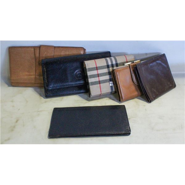VINTAGE LEATHER WALLETS