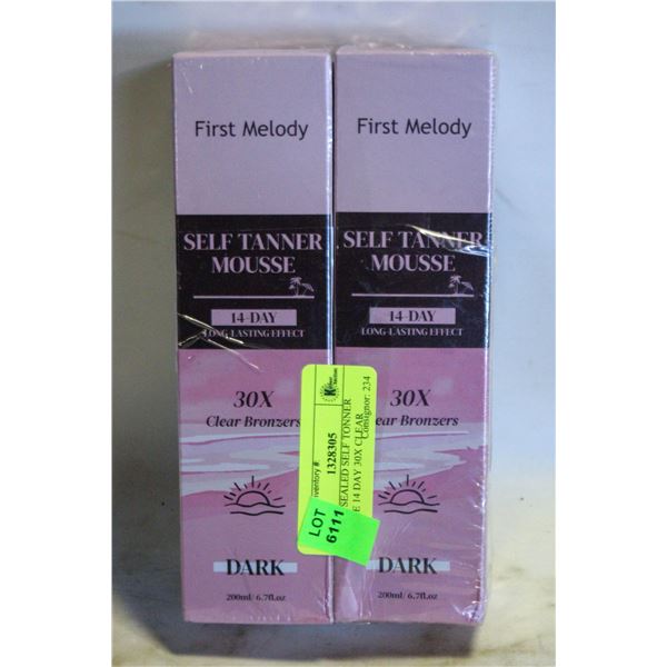 NEW 2 SEALED SELF TONNER MOUSE 14 DAY 30X CLEAR