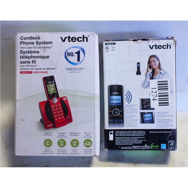 VTECH CORDLESS PHONE SINGLE HANDSET