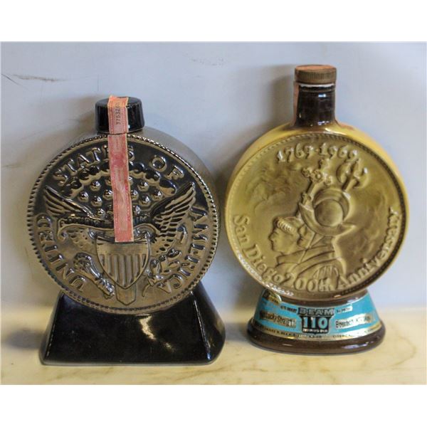 2 COLLECTIBLE KENTUCKY STRAIGHT BOURBON