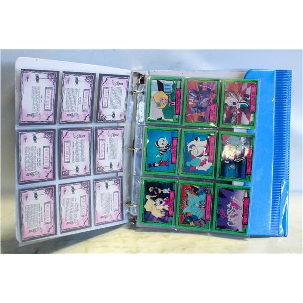BINDER OF 1990 BEETLEJUICE CARDS