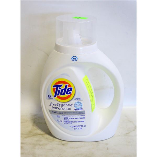 NEW TIDE FREE & GENTLE 34 OZ