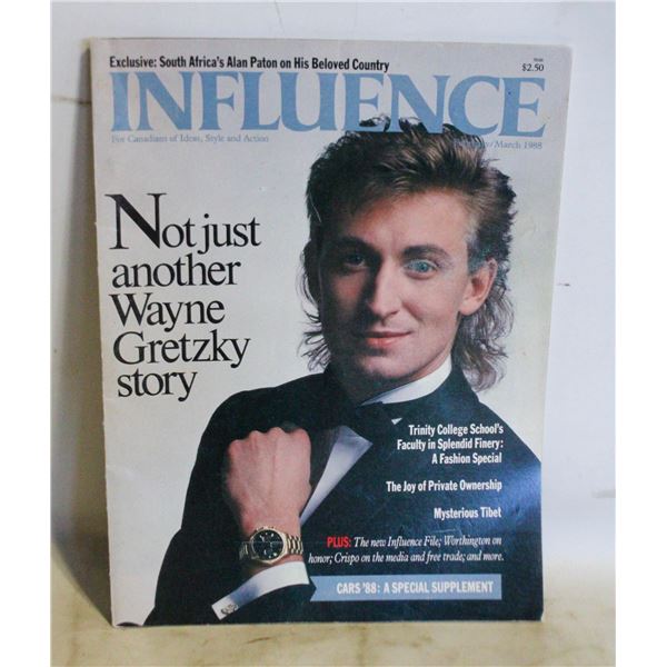 1988 GRETZKY INTERVIEW IN MAGAZINE