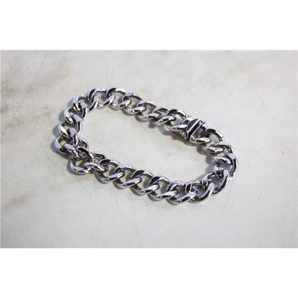 STERLING SILVER UNISEX BRACELET