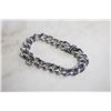 Image 1 : STERLING SILVER UNISEX BRACELET