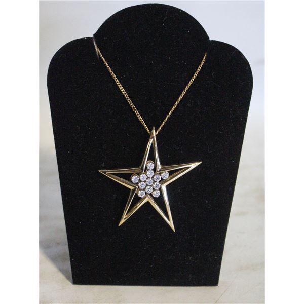 VINTAGE D' ORLAN NEKLACE & STAR