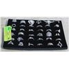 Image 1 : JEWELRY ORGANIZER TRAY W/ 36 TIBETAN SILVER STYLE