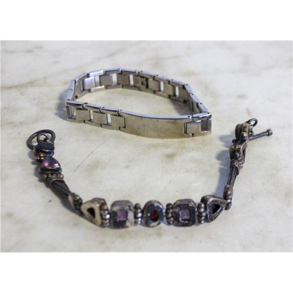 2 ESTATE BRACELETS