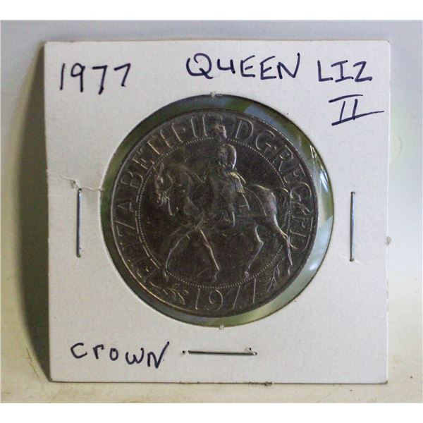 1977 QE2 CROWN COIN