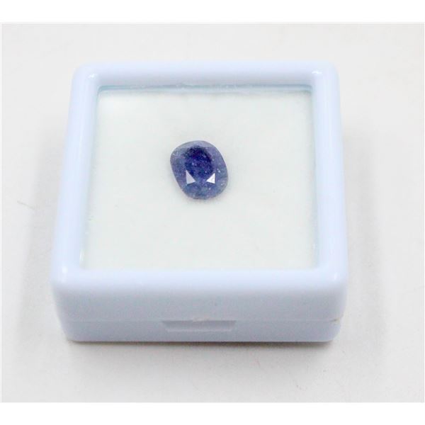 #54- NATURAL BLUE SAPPHIRE GEMSTONE 4.42CT