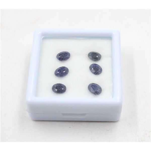 #44- NATURAL BLUE SAPPHIRE GEMSTONES  6.55CT