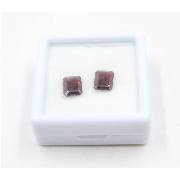 #119-NATURAL DARK RED GARNET GEMSTONE 5.38CT