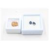Image 1 : #141-NATURAL BLUE SAPPHIRE  2.85CT & LEMOND QZ 5.4