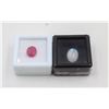 Image 1 : #173-NATURAL RUBY 3.67CT & MOONSTONE 4.55CT
