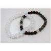 Image 1 : #213-NATURAL INDIA BLOOD STONE BRACELET