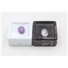 Image 1 : #175-NATURAL AMETHYST 3.55CT & PINK ROSE QZ 4.40CT