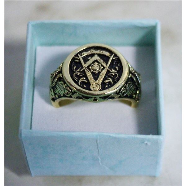 NEW FREEMASON RING SIZE 12