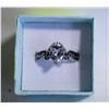 Image 1 : NEW HEART SHAPE GP RING SZ8
