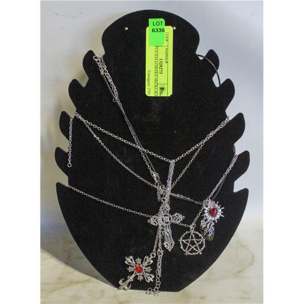 NEW 6PCS HALLOWEEN NECKLACE SET